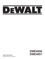 DeWalt DWE4051 Руководство пользователя
