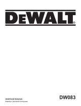 DeWalt DW083 Руководство пользователя