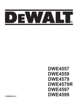 DeWalt DWE4599 Руководство пользователя
