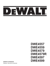 DeWalt DWE4599 Руководство пользователя