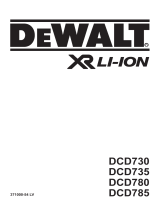DeWalt DCD735 Руководство пользователя