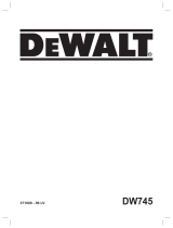 DeWalt DW745 Руководство пользователя
