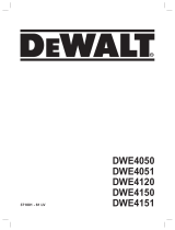DeWalt DWE4151 Руководство пользователя