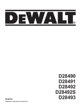 DeWalt D28492S Руководство пользователя