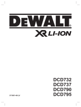 DeWalt DCD732 Руководство пользователя