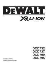 DeWalt DCD795 Руководство пользователя