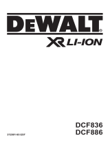 DeWalt DCF836 Руководство пользователя