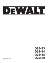 DeWalt D25430K Руководство пользователя