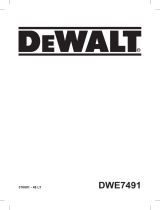 DeWalt DWE7491 Руководство пользователя