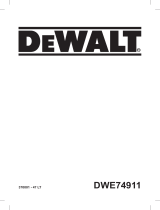 DeWalt DWE74911 Руководство пользователя