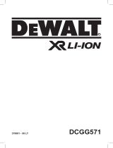 DeWalt DCGG571 Руководство пользователя