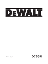 DeWalt DCS551 Руководство пользователя