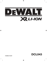 DeWalt DCL043 Руководство пользователя