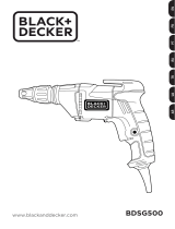 Black & Decker BDSG500 Linea PRO Руководство пользователя