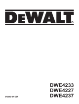 DeWalt DWE4233 Руководство пользователя
