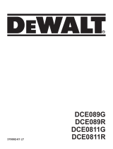 DeWalt DCE089G Руководство пользователя