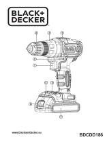 Black & Decker BDCDD186 Руководство пользователя