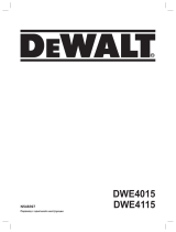 DeWalt DWE4115 Руководство пользователя