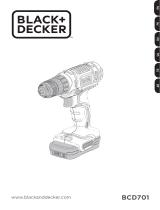 Black & Decker BCD701 Руководство пользователя