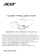 Acer C200 Руководство пользователя