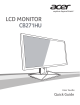 Acer CB271HU Инструкция по началу работы