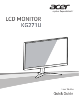 Acer KG271U Руководство пользователя