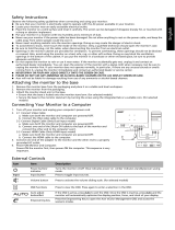 Acer GN276HL Инструкция по началу работы