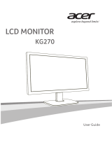 Acer KG270 Инструкция по началу работы
