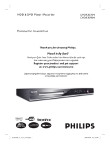 Philips DVDR3590H/51 Руководство пользователя