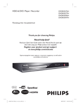 Philips DVDR3595H/51 Руководство пользователя