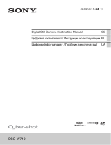 Sony DSC-W710 Руководство пользователя