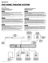 Sony HTP-32SS Инструкция по установке