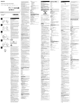 Sony WF-SP700N Руководство пользователя