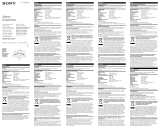 Sony MDR-E818LP Руководство пользователя