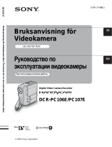 Sony DCR-PC106E Инструкция по применению