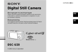 Sony DSC-U20 Инструкция по применению
