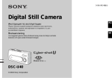 Sony DSC-U40 Инструкция по применению