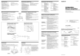 Sony XM-D1000P5 Инструкция по эксплуатации