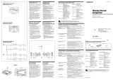 Sony XM-SD46X Инструкция по эксплуатации
