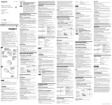 Sony BC-TRW Руководство пользователя