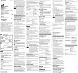 Sony BC-VW1 Руководство пользователя