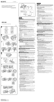 Sony SPK-CXA Инструкция по эксплуатации