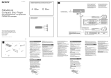 Sony CDX-GT24EE Инструкция по установке