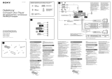 Sony CDX-GT434U Инструкция по установке