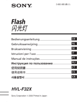 Sony HVL-F32X Руководство пользователя