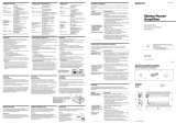 Sony XM-444 Инструкция по применению