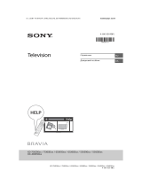 Sony KD-49XE9005 Справочное руководство