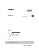 Sony KD-49XE8096 Справочное руководство