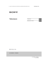 Sony KD-55S8505C Справочное руководство