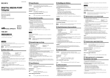 Sony TDM-NW1 Инструкция по эксплуатации